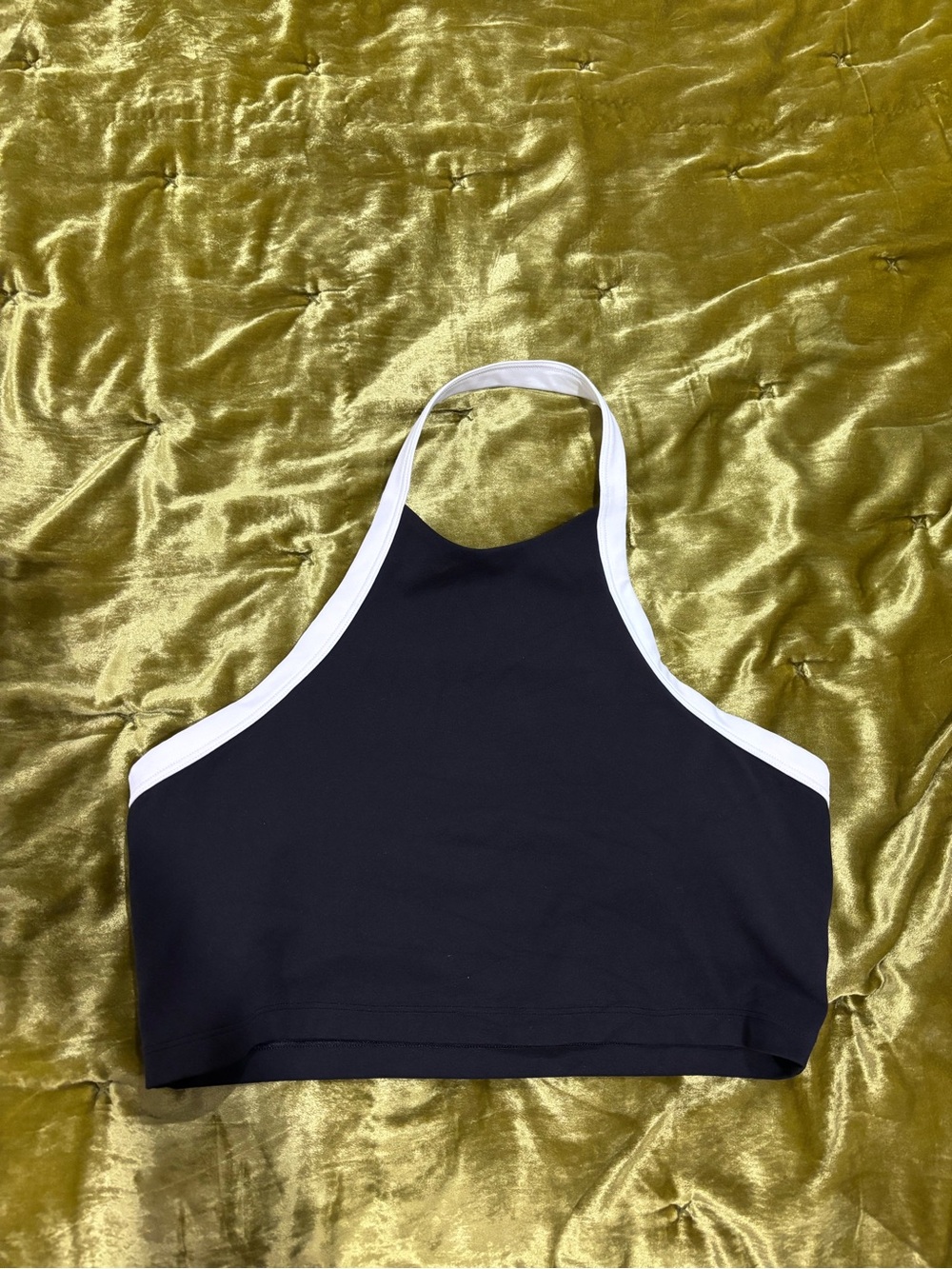 Nulu Cropped Halter Tank Top